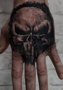 Logo meaning punisher Digging Into
