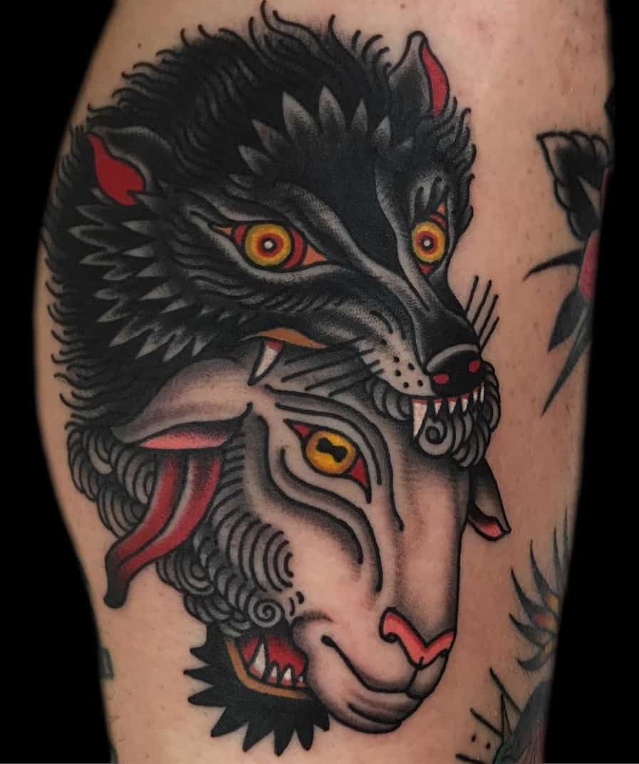 50+ Traditional Wolf Tattoos: Meanings, Tattoo Designs & Placement