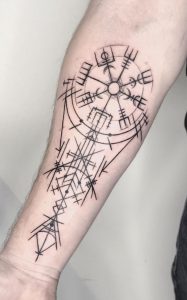 40+ Viking Compass Tattoos: Meanings, Placement & More