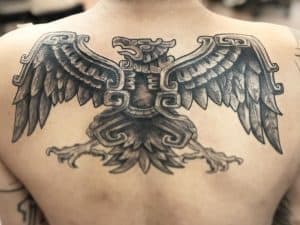 Aztec Eagle Tattoo 