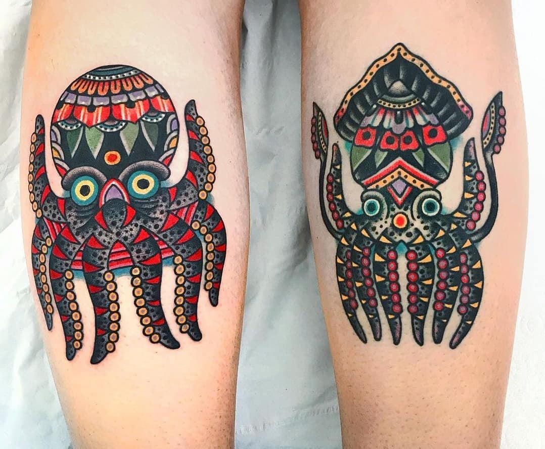 American Traditional Octopus Tattoos Explained