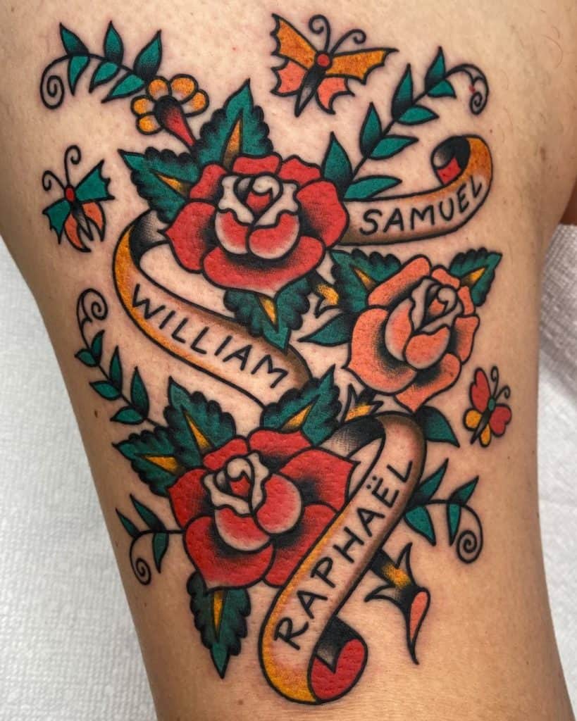 Traditional Tattoo Lettering