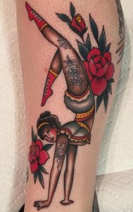 Circus Assistant Tattoo