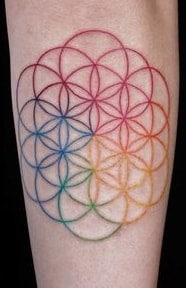 Flower of Life Tattoo 
