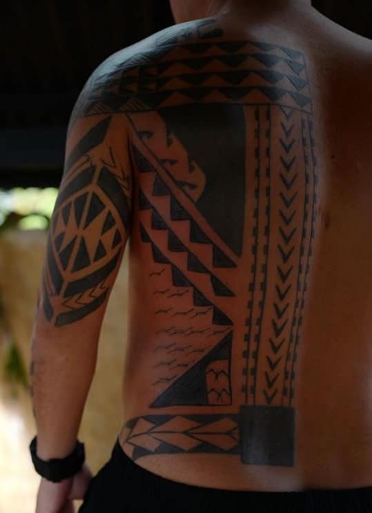 Hawaiian Tribal Tattoo