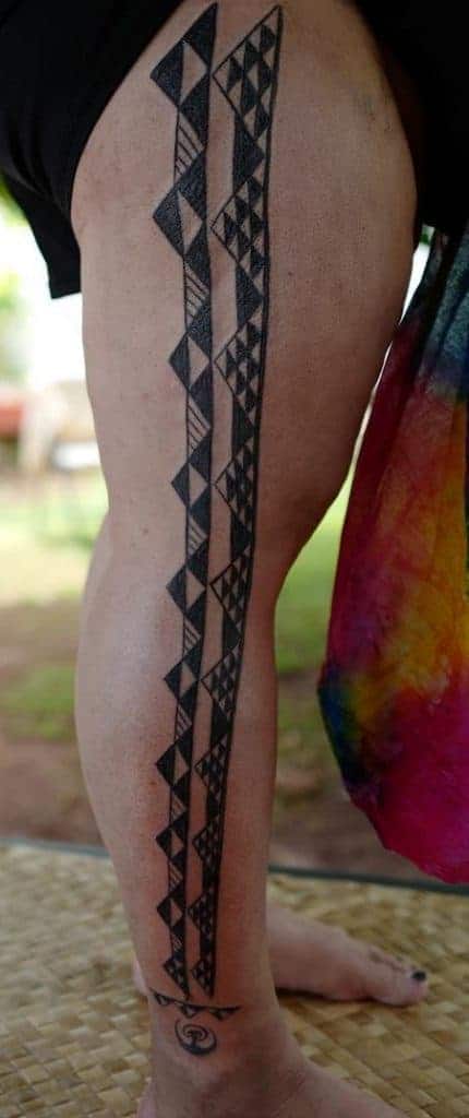 Hawaiian Tribal Tattoo