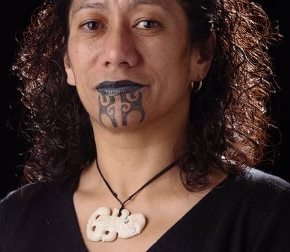 Maori Chin Tattoo