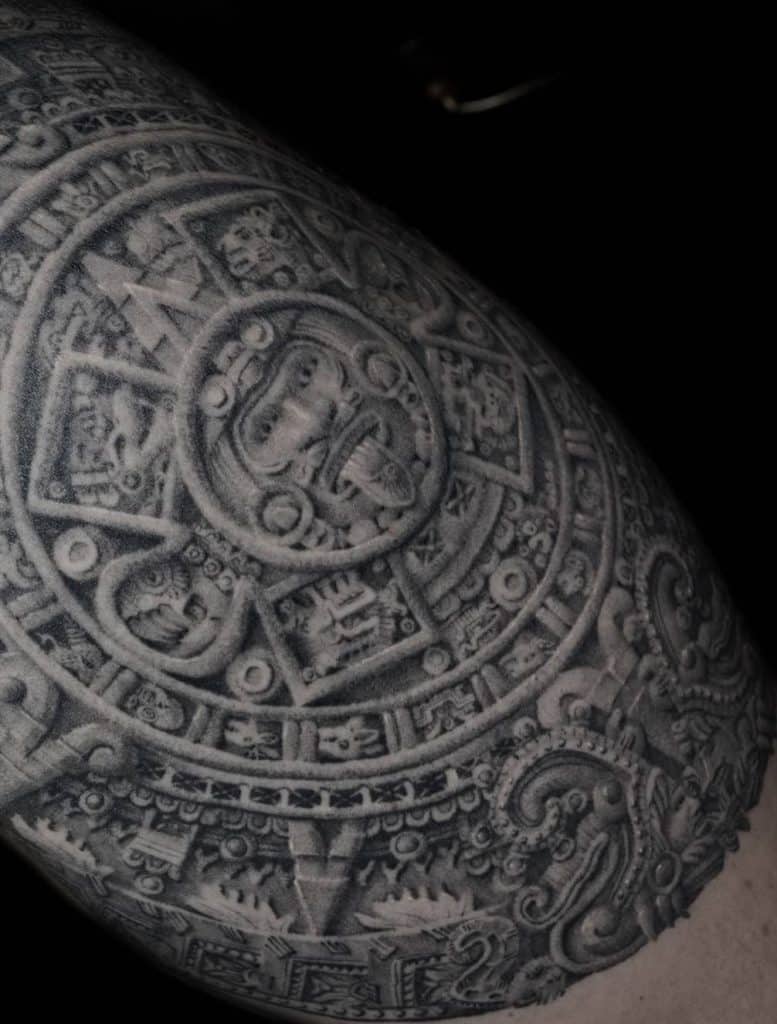 Mayan Calendar Tattoo