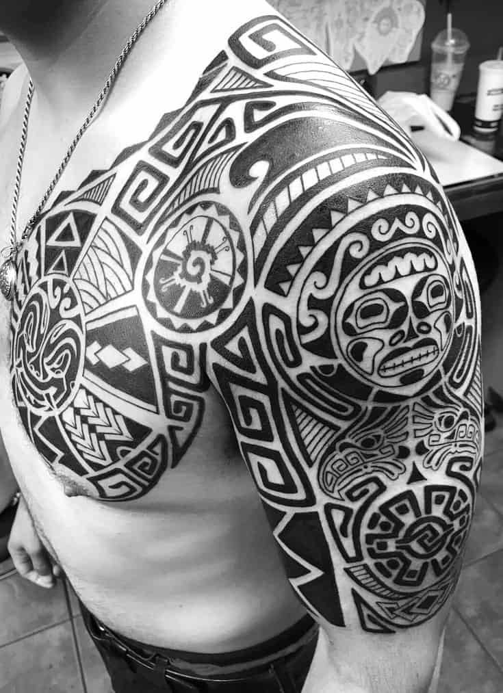 Mayan Tribal Tattoo