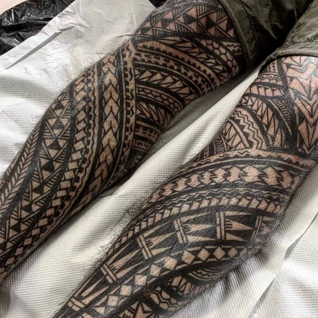 Samoan Spearhead Tattoo