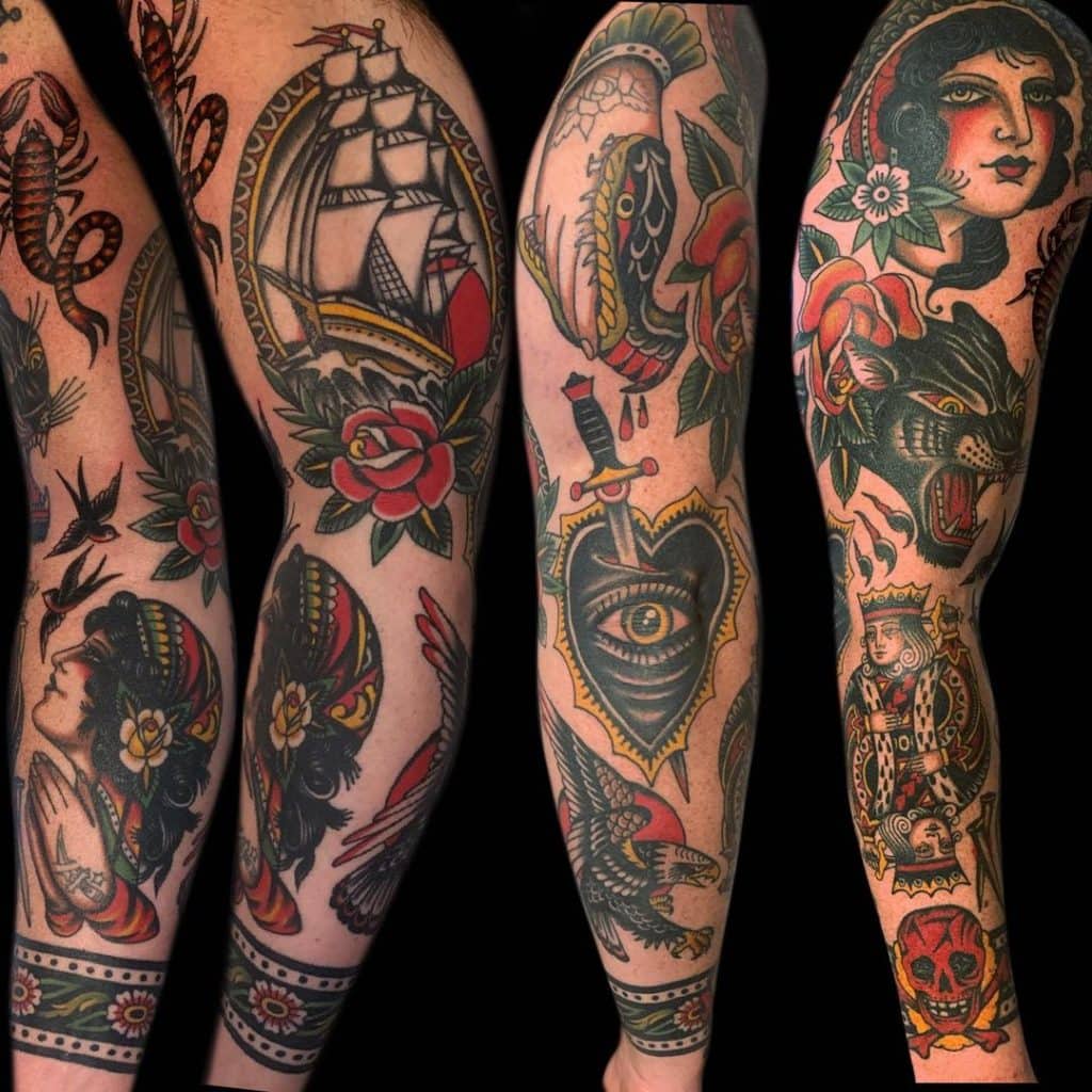 Traditional Tattoo Sleeve