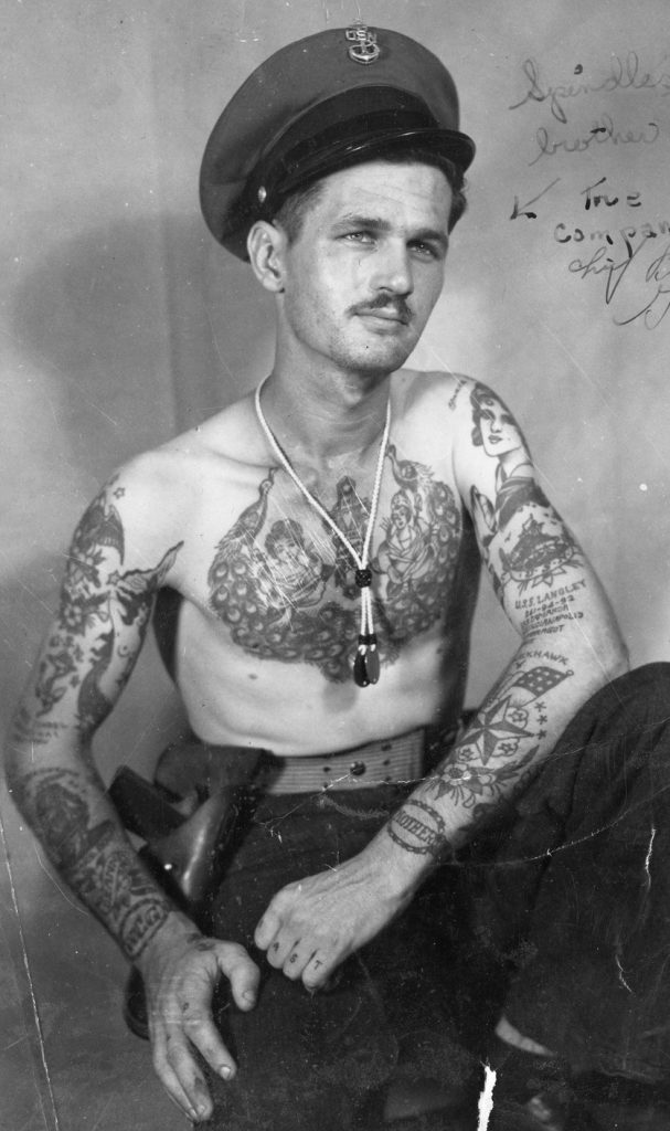 World War 2 Soldier Tattooed