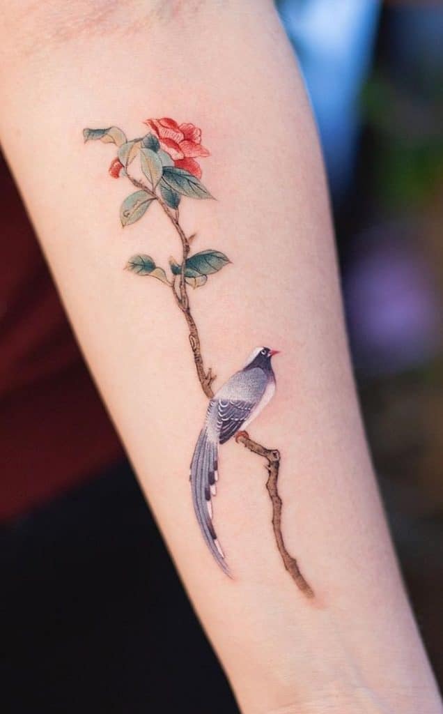 Camellia Tattoo