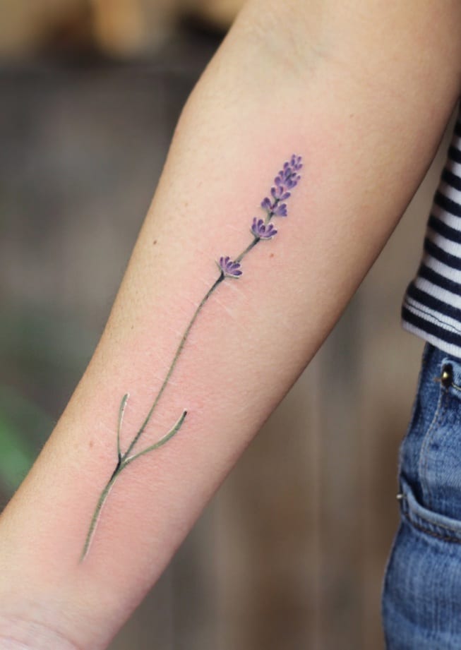 Lavender Tattoo