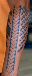 Polynesian Spearhead Tattoo
