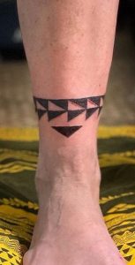 Polynesian Triangle Tattoo