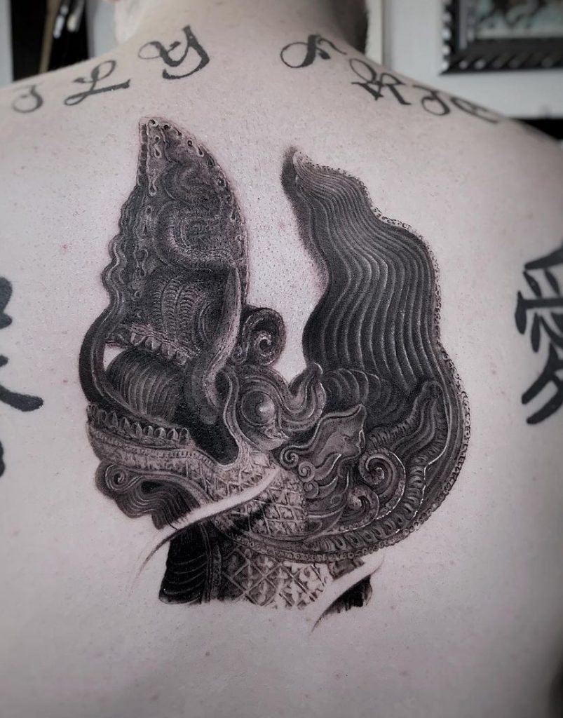Vietnamese Dragon Tattoo