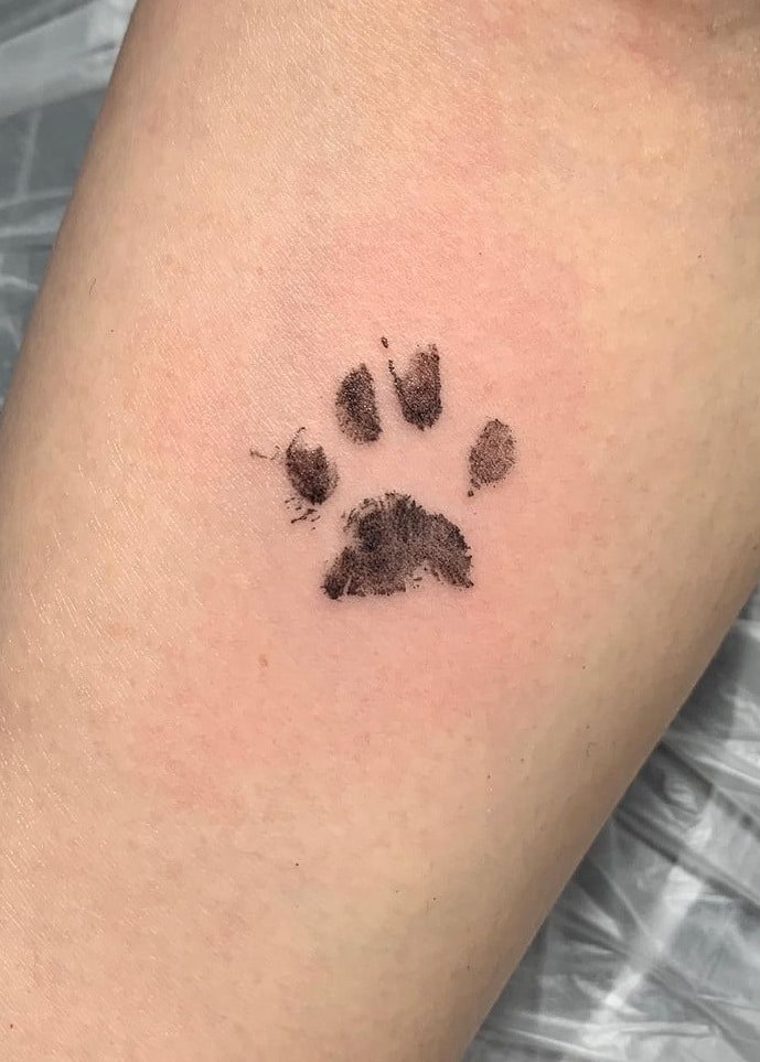 Cat Paw Tattoo