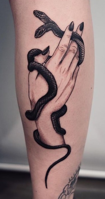Double-headed Snake Tattoo