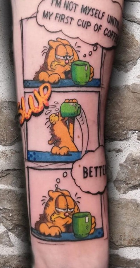 Garfield Tattoo