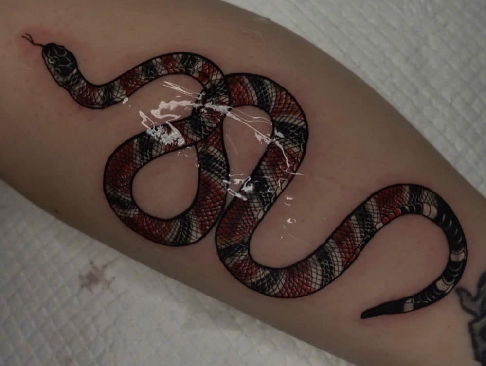 Gucci Snake Tattoo