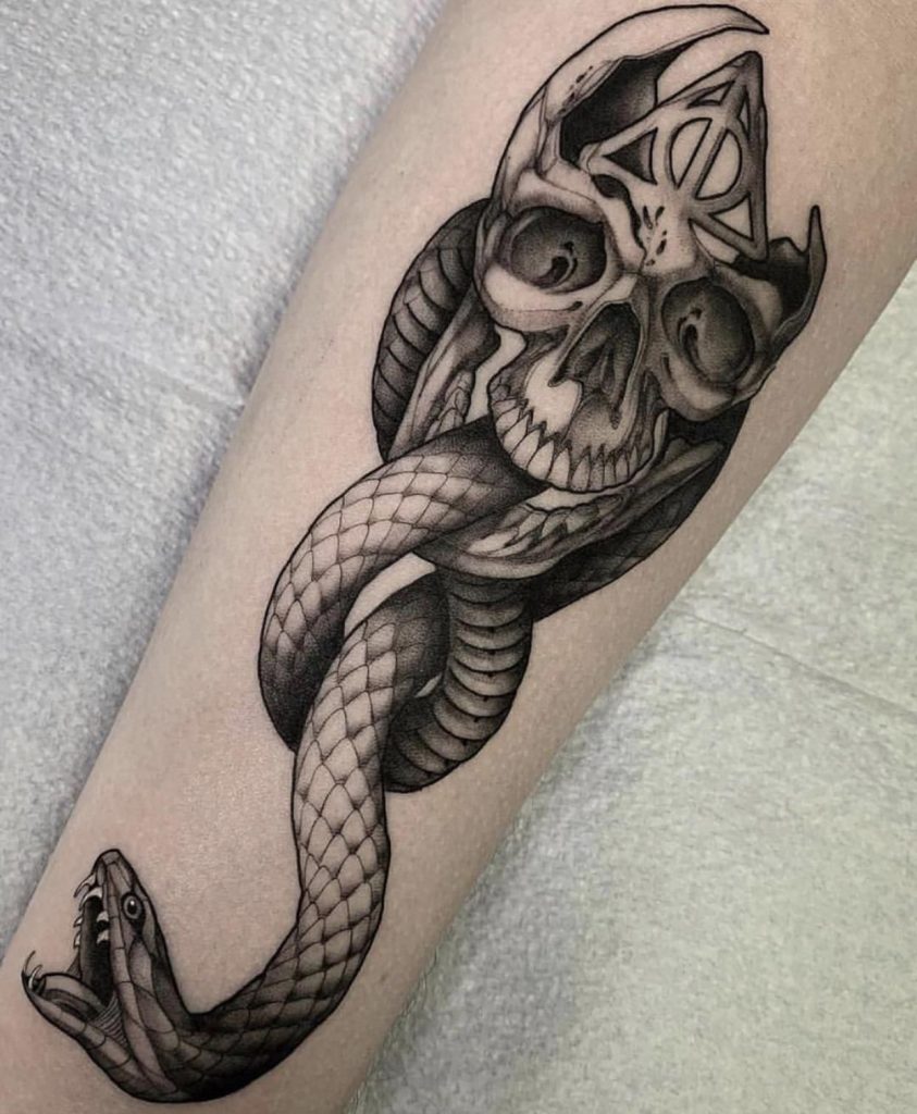 Harry Potter Snake Tattoo