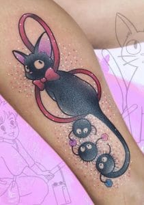Jiji Cat Tattoo