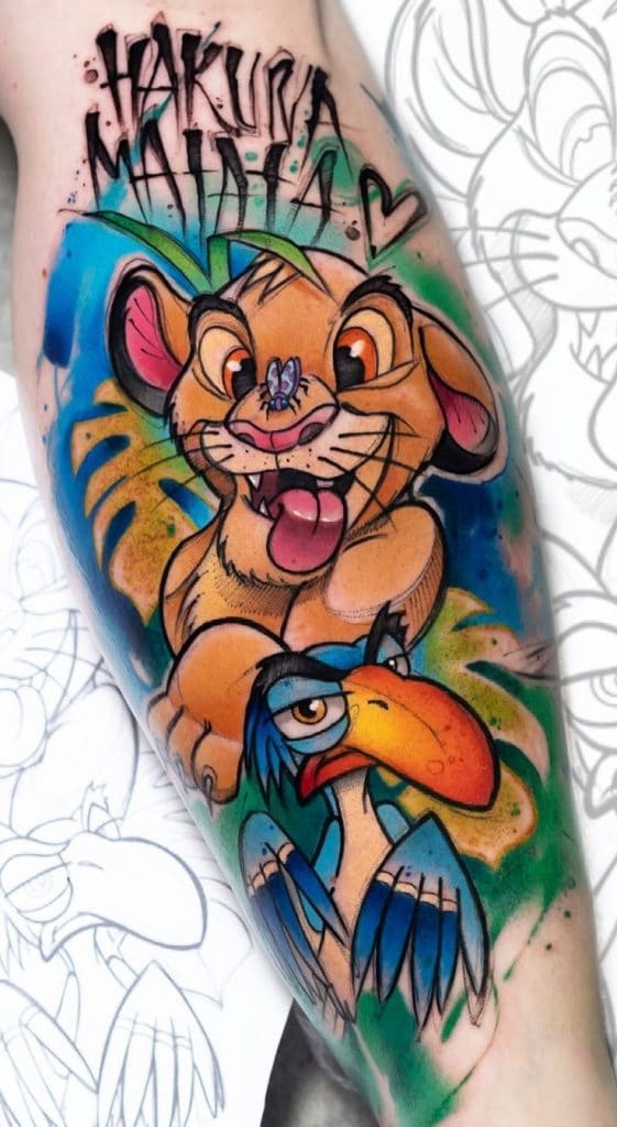 Lion King Tattoo