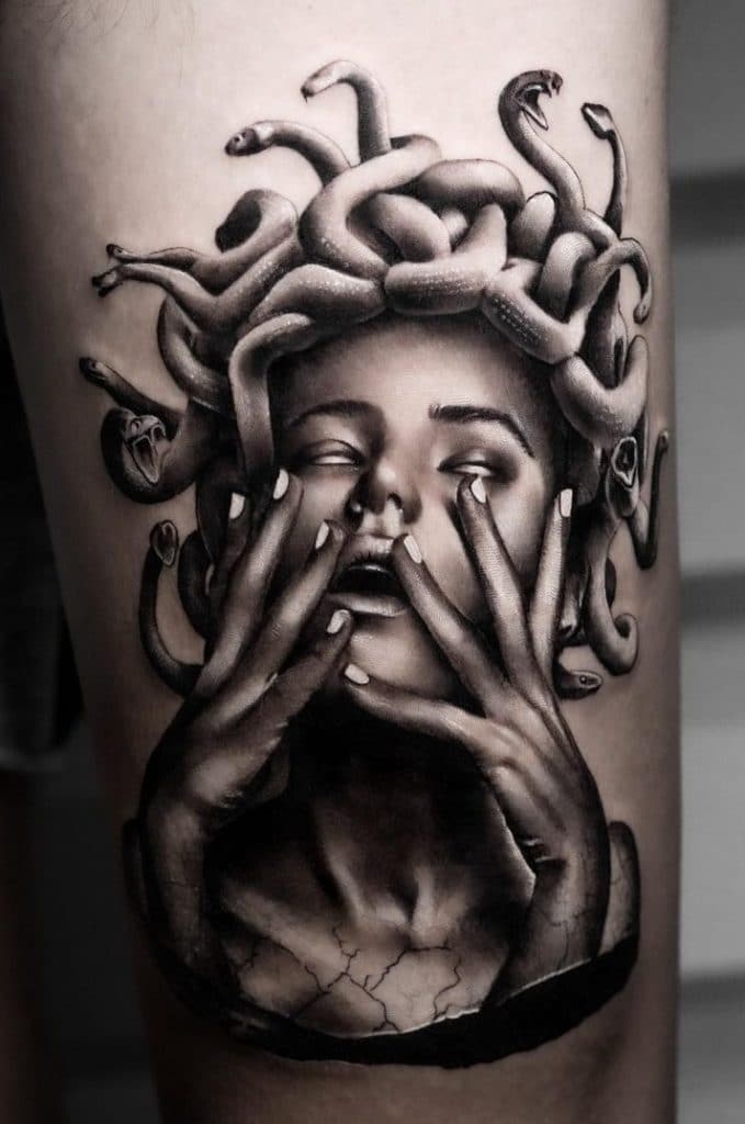 what does the medusa tattoo represent