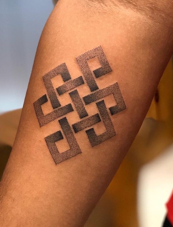 Celtic Eternity Knot Tattoo