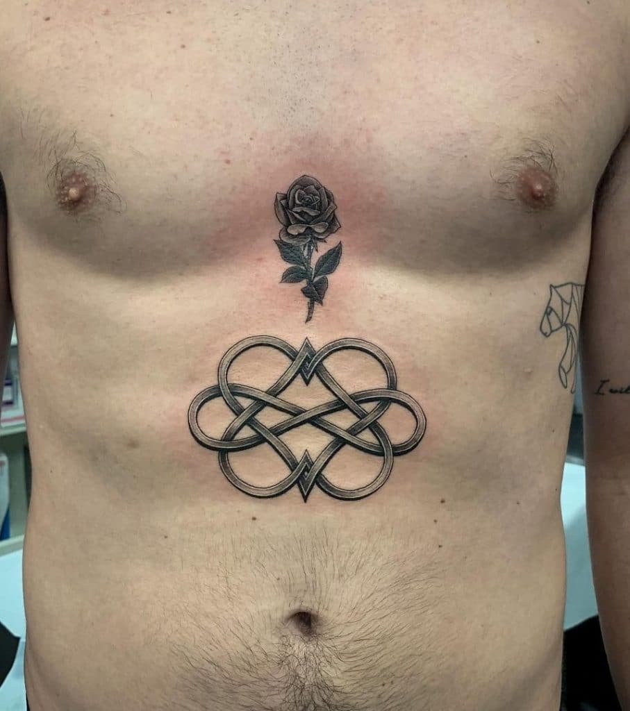 Celtic Lovers Knot Infinity Tattoo