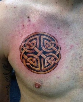 Celtic Shield Tattoo