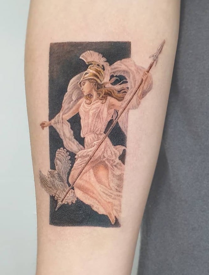 Athena Tattoo