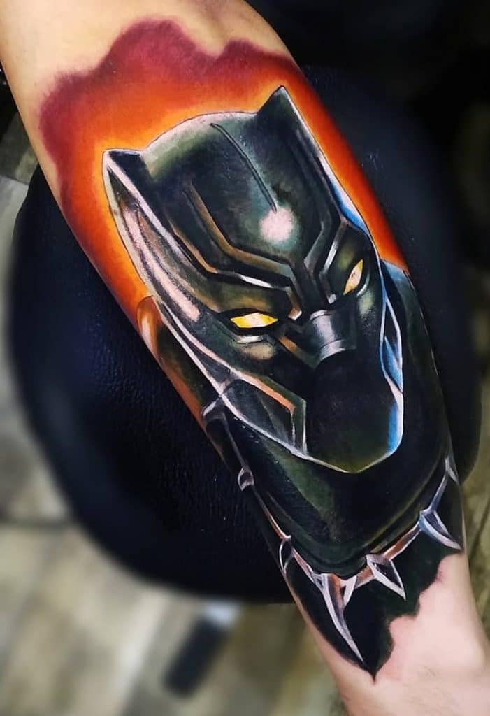 Black Panther Tattoo 