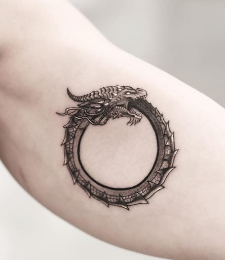 Dragon Ouroboros Tattoo 