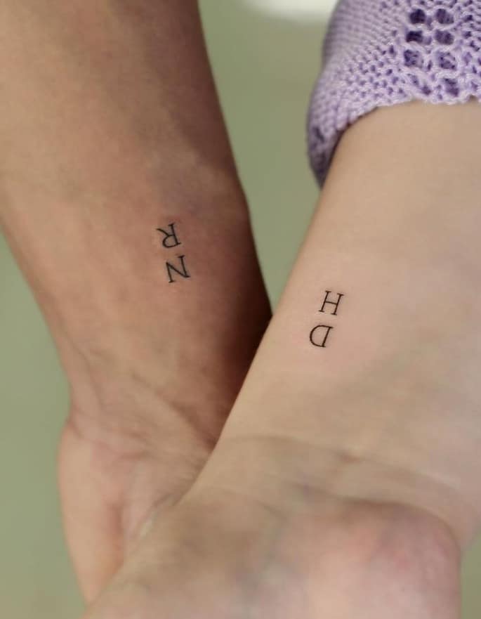 Matching Tattoo for Couples