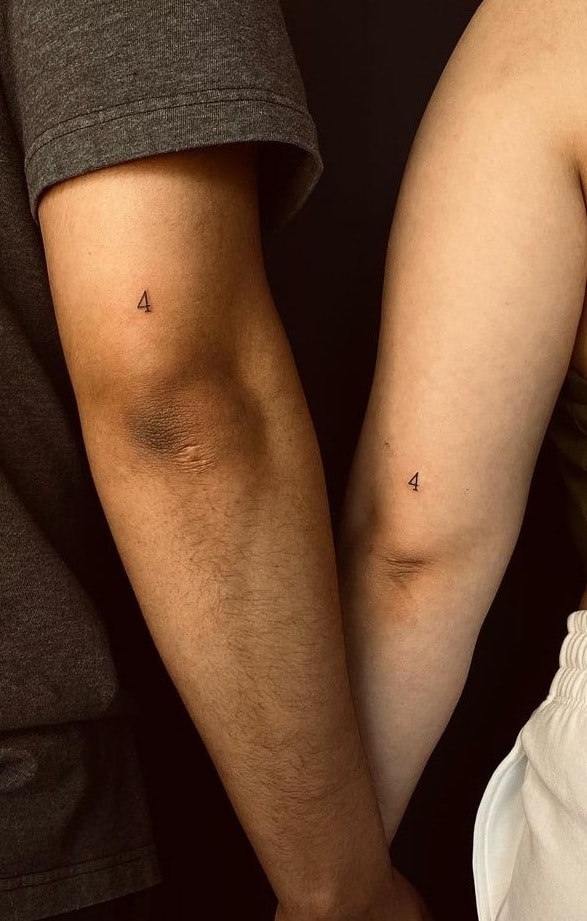 Matching Tattoo for Couples