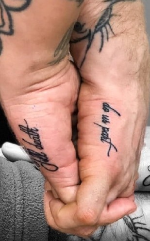 Til Death Do Us Part Couple Tattoos