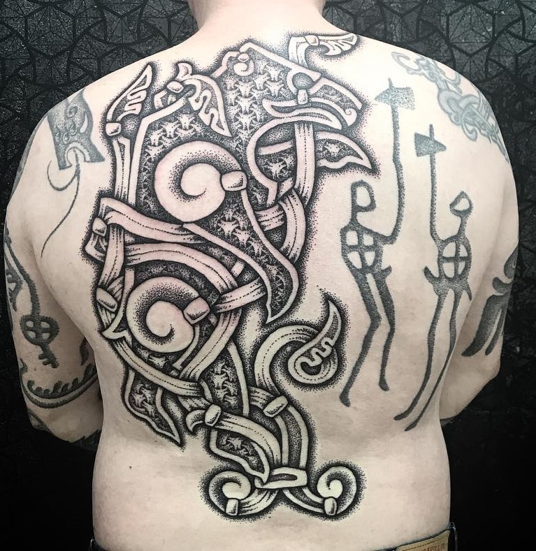 Viking Bear Tattoo