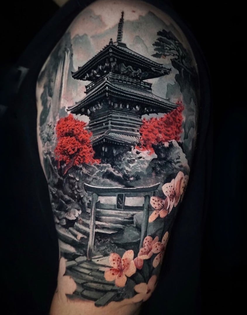 Japanese Temple Tattoos: Meanings, Symbolism & More