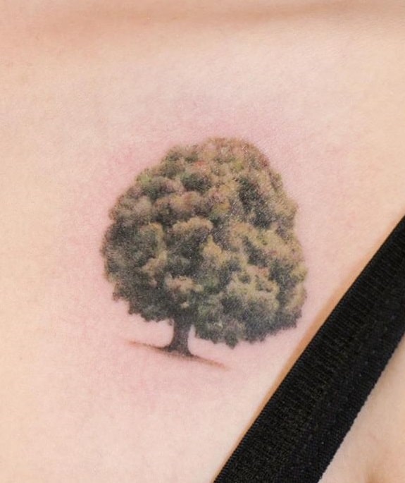 Tattoos by Captain Bret & Celtic Tattoo - Tree Silhouette Tattoo by Captain  Bret & Celtic Tattoo Newport, RI. 401-846-4488 www.tribal-celtic-tattoo.com  #tree #spruce #elm #pine #forest #silhouette #tattoos #Newport #NewportRI  #NewportTattoo ...