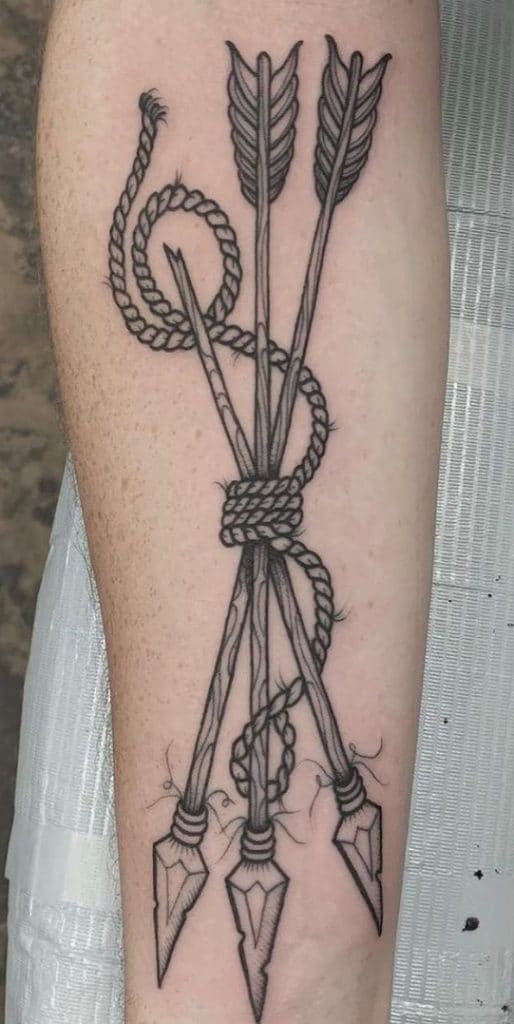 Arrow Bundle Tattoo