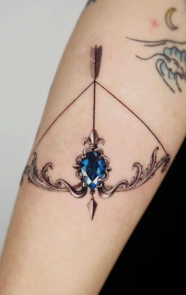 Bow and Arrow Tattoo