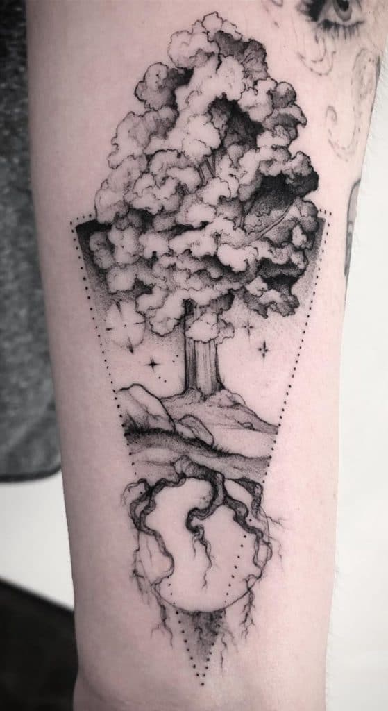 Elm Tree Tattoo