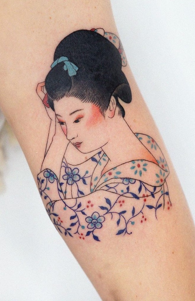 Geisha Tattoo