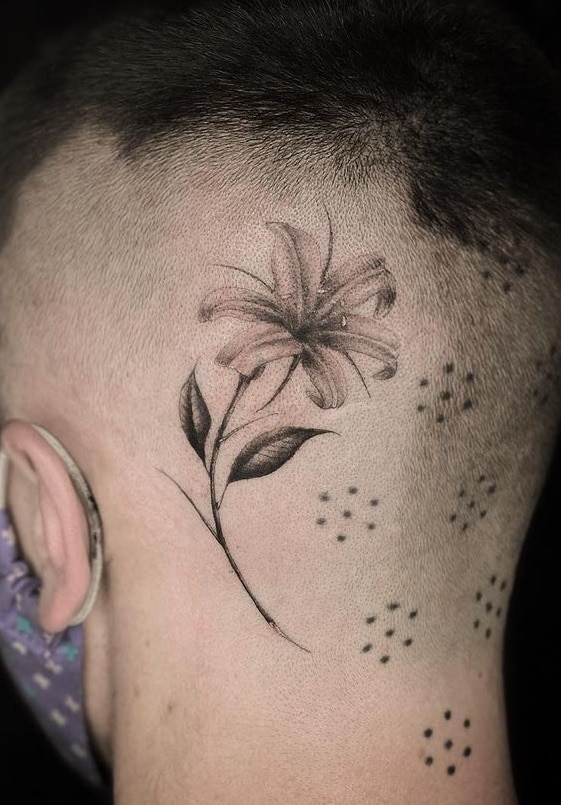 Lily Tattoo For Men