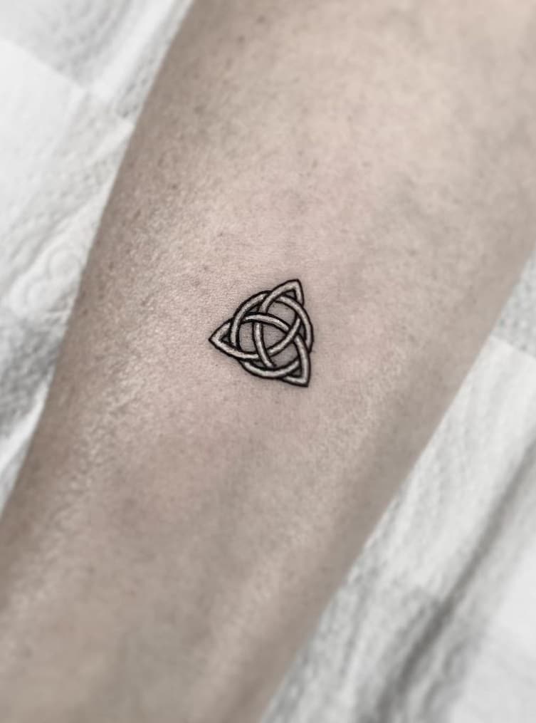 Small Triquetra Tattoo