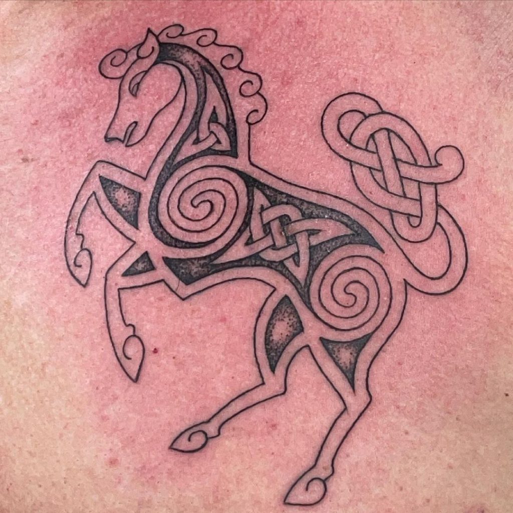 Celtic Horse Tattoo 