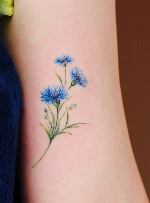 Cornflower Tattoo