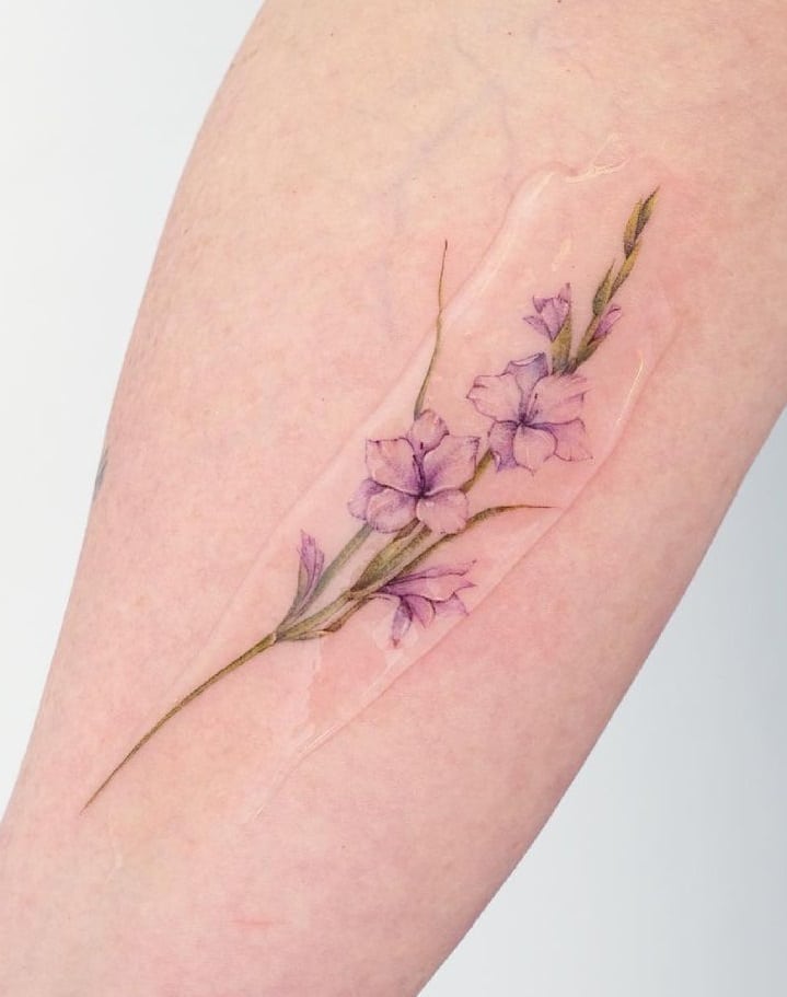 Gladiolus Tattoo